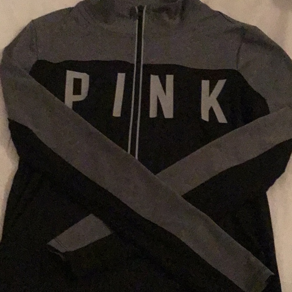 pink ultimate half zip